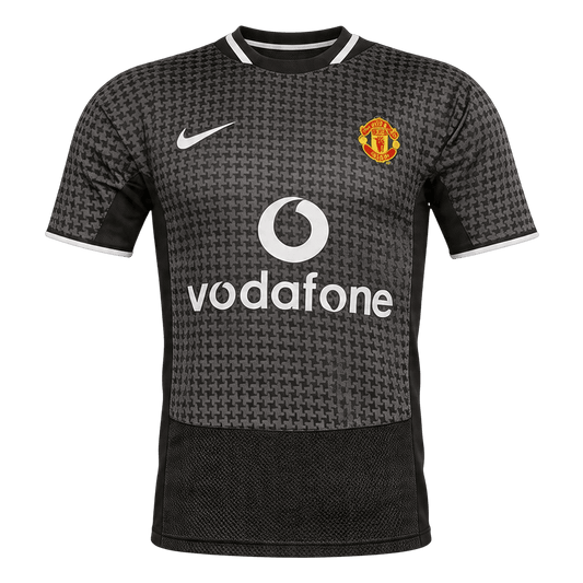 Manchester United Idegenbeli Retro Futball Mez 2003/05 Fekete