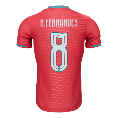 B.FERNANDES #8 Portugal Játékos Verzió Hazai Mez World Cup 2026 Piros