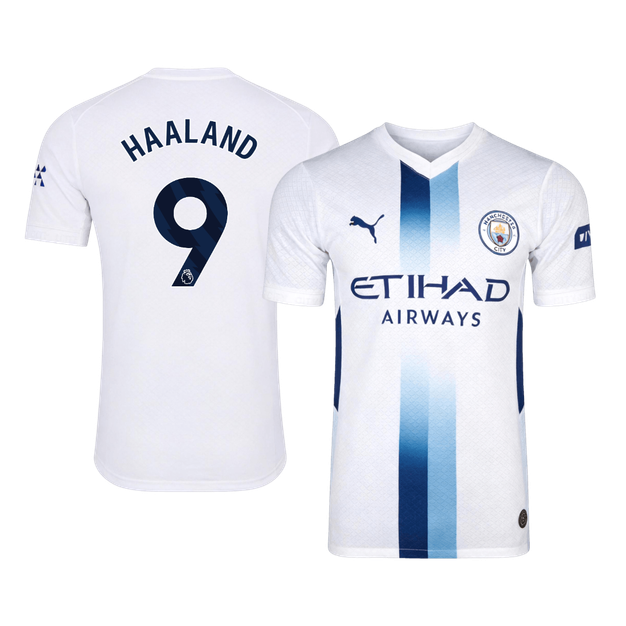 HAALAND #9 Manchester City Játékos Verzió Harmadik Mez 2026/27 Fehér