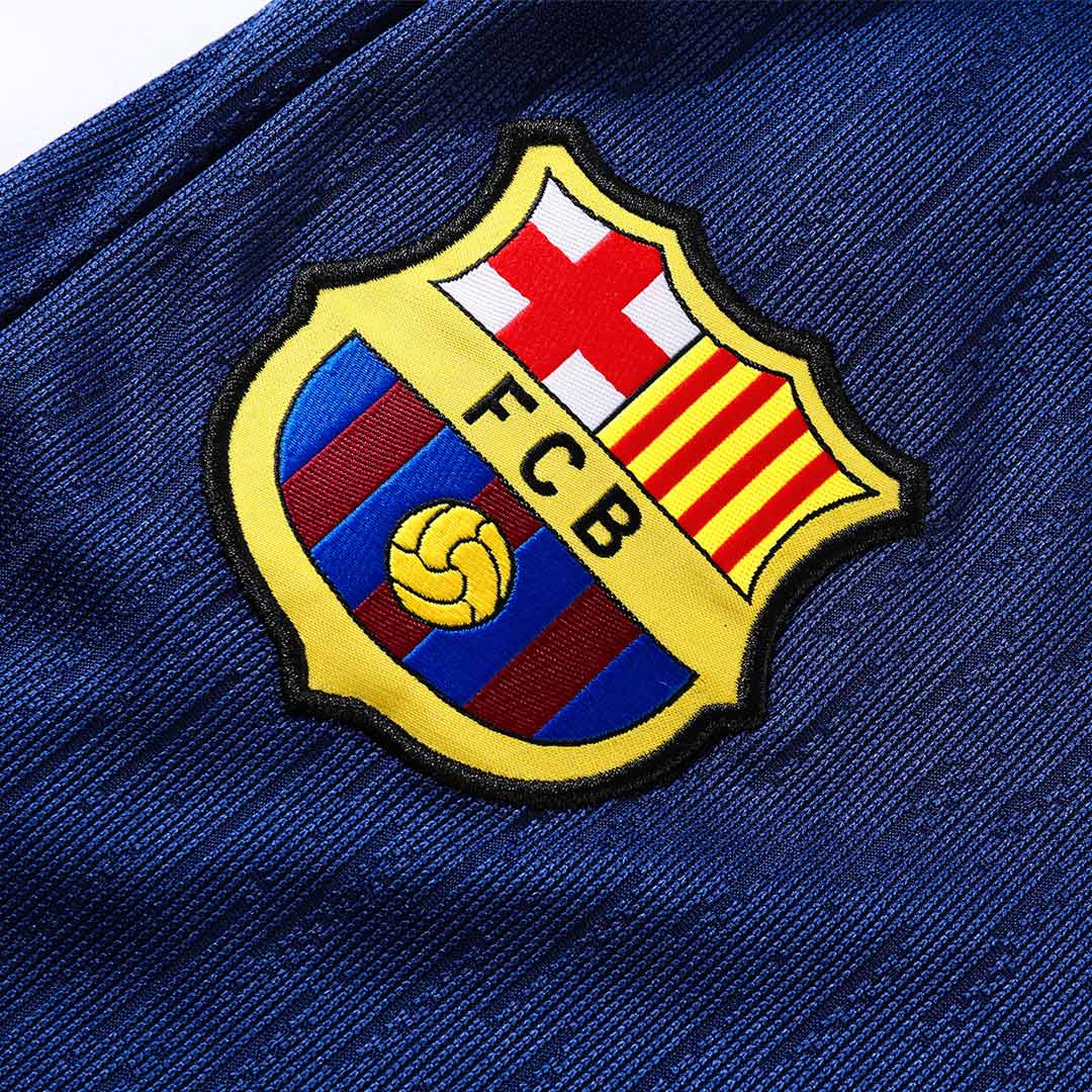 Barcelona Zip Felső Kabát Szett(Dzseki+Nadrág) Gyerek 2025/26 Sötétkék