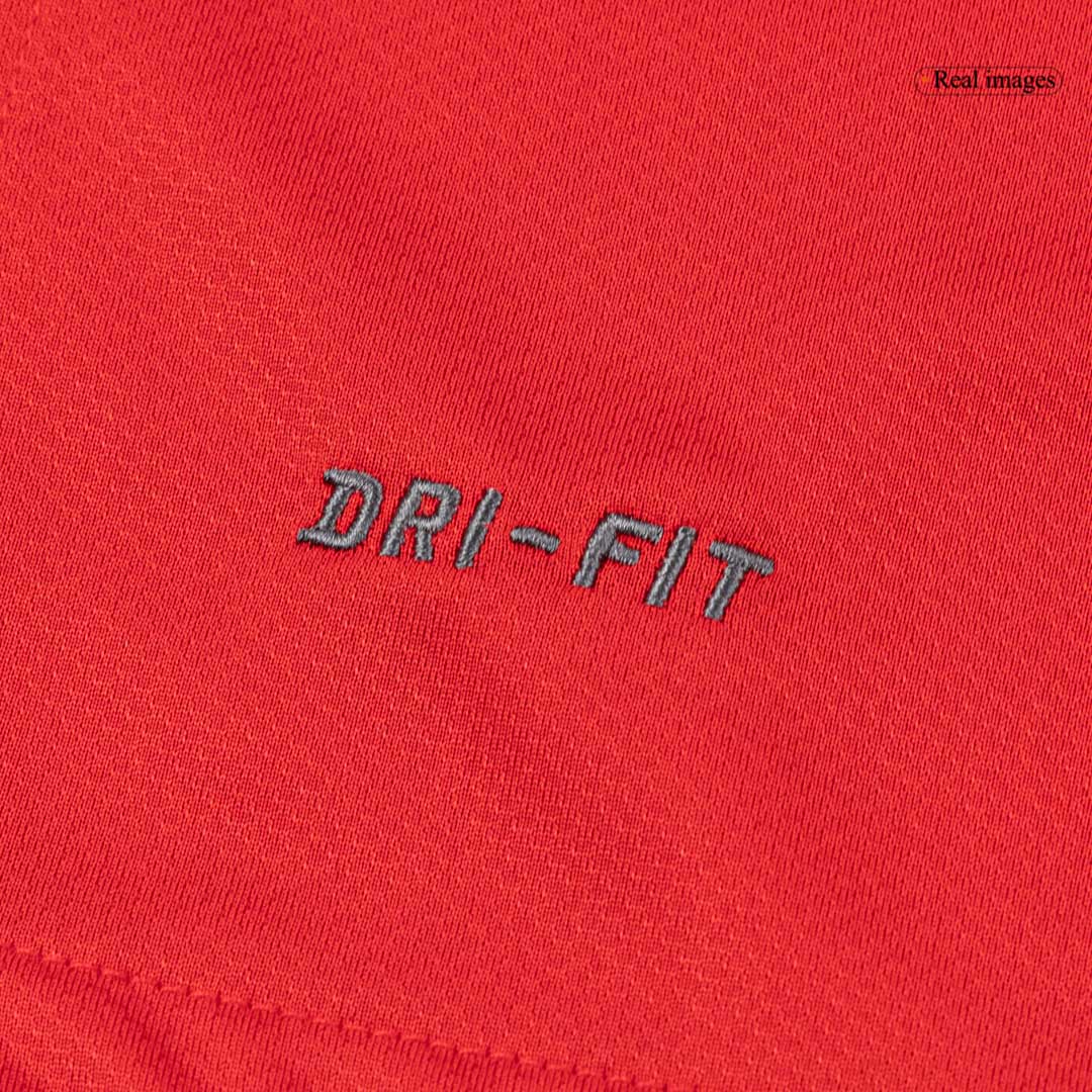 Portugal Otthon Retro Futball Mez 2010 Piros