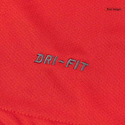 Portugal Otthon Retro Futball Mez 2010 Piros