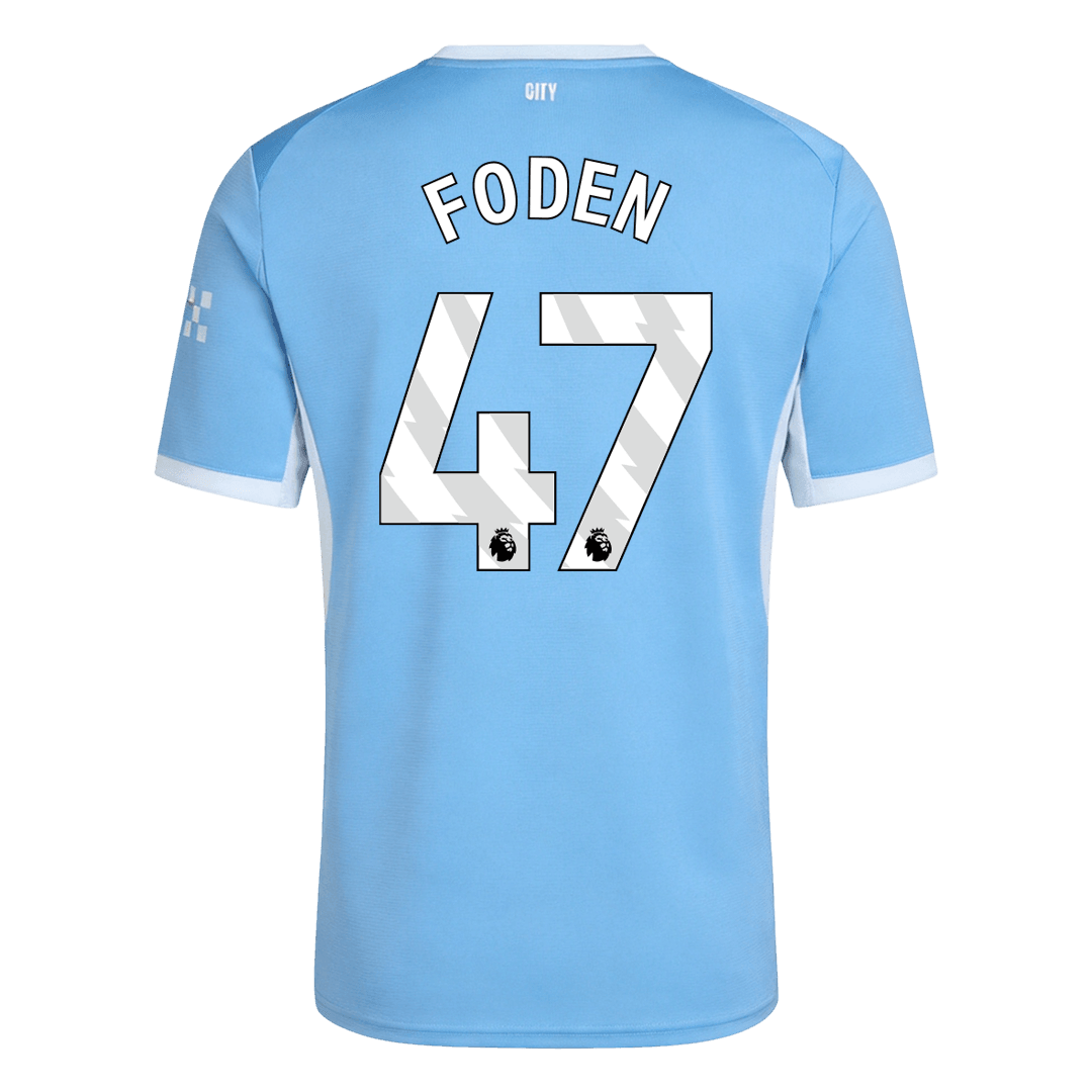 FODEN #47 Manchester City Hazai Mez 2026/27 Kék