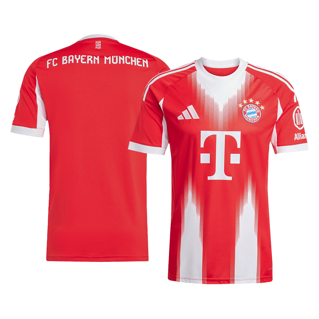 Bayern Munich Otthon Soccer Mez 2025/26 Piros