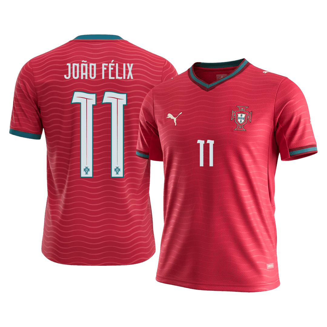 JOÃO FÉLIX #11 Portugal Hazai Futball Világbajnoki 2026 Piros
