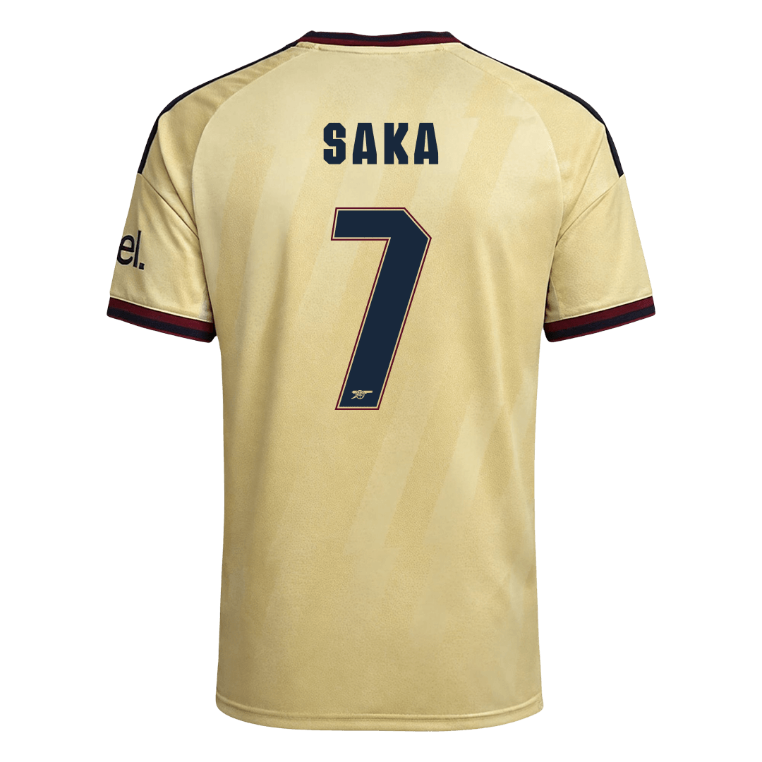 SAKA #7 Arsenal Játékos Verzió Harmadik Mez 2026/27 Sárga - UCL
