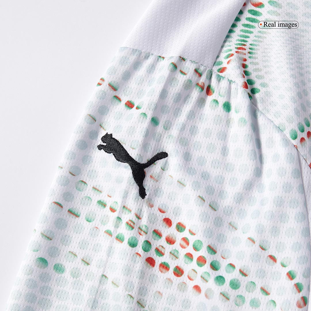 Portugal Idegenbeli Hosszú Ujjú Mez 2025- Fehér