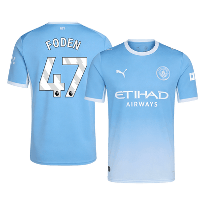 FODEN #47 Manchester City Hazai Mez 2026/27 Kék