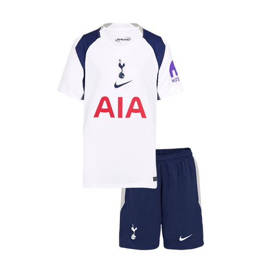 Tottenham Hotspur Gyerek Otthoni Mez Készlet(Mez+Nadrág) 2025/26 Fehér