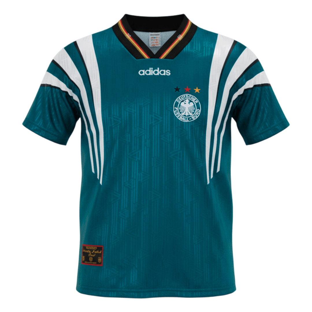 Germany Idegenbeli Retro Futball Mez 1996/97 Zöld 2025/26