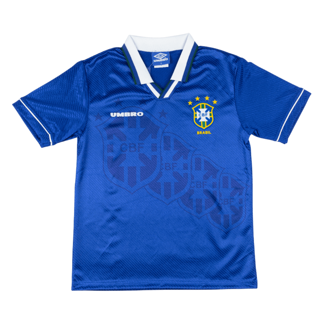 Brazil Idegenbeli Retro Futball Mez 94/96 Kék