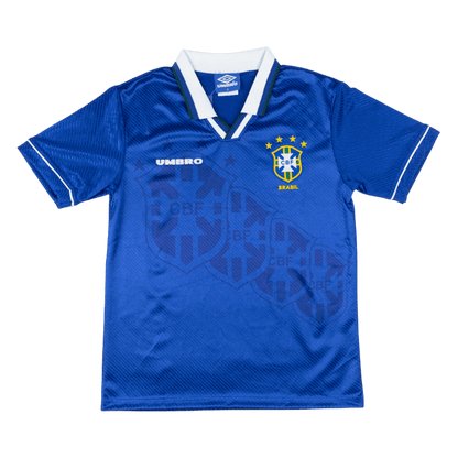 Brazil Idegenbeli Retro Futball Mez 94/96 Kék