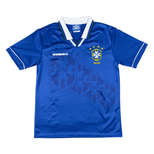 Brazil Idegenbeli Retro Futball Mez 94/96 Kék