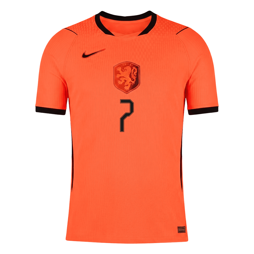 XAVI #7 Netherlands Játékos Verzió Hazai Mez Világbajnoki 2026 Narancs