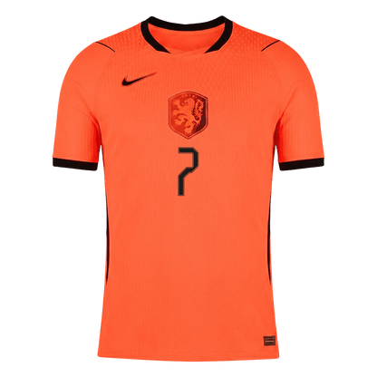 XAVI #7 Netherlands Játékos Verzió Hazai Mez Világbajnoki 2026 Narancs