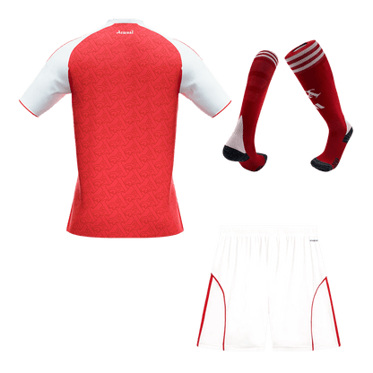 Arsenal Otthon Mez Szett (Mez + Nadrág + Zokni) 2025/26-Piros