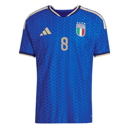 TONALI #8 Italy Játékos Verzió Hazai Világbajnoki Mez 2026 Kék