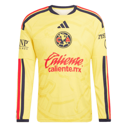 Club America Hazai Hosszú Ujjú Mez 2026/27 Sárga