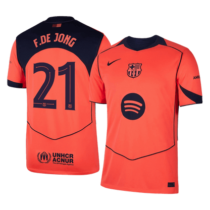 F.DE JONG #21 Barcelona Idegenbeli Harmadik Mez 2025/26