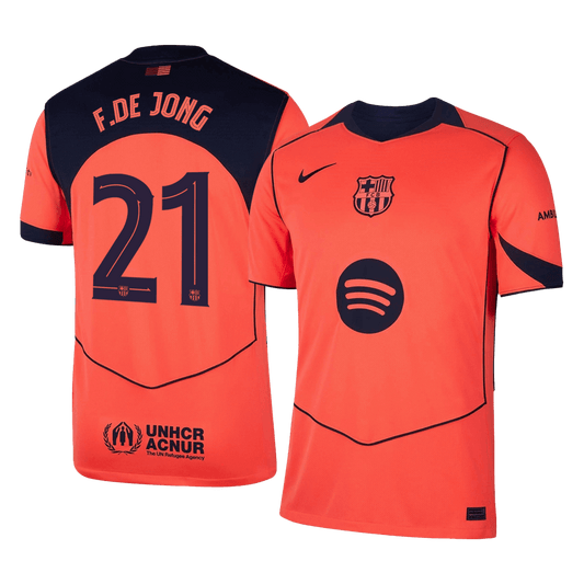 F.DE JONG #21 Barcelona Idegenbeli Harmadik Mez 2025/26