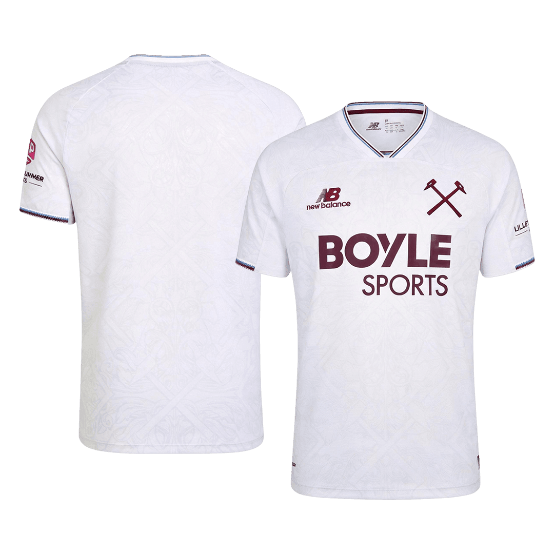 West Ham United Idegenbeli Mez 2026/27 Fehér