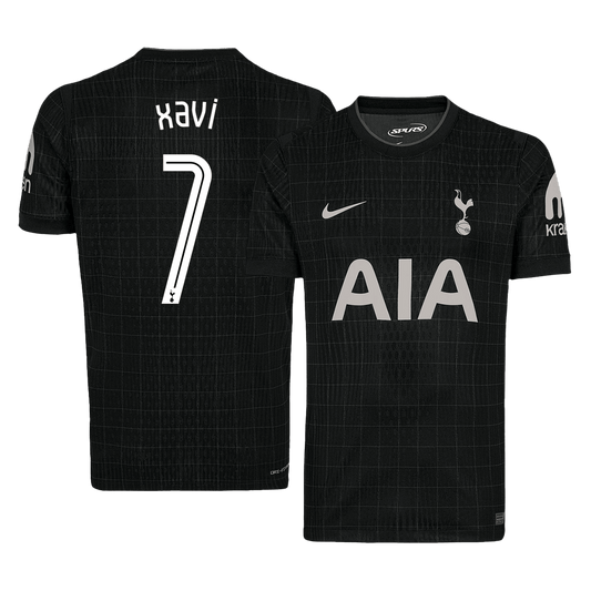 XAVI #7 Tottenham Hotspur 
 Idegen 
 Futball Mez 
2025/26 
 Fekete 
 
 
- UCL