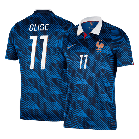 OLISE #11 France Hazai Világbajnoki Mez 2026 Kék
