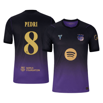PEDRI #8 Barcelona Játékos Verzió Idegenbeli Mez 2026/27 - UCL