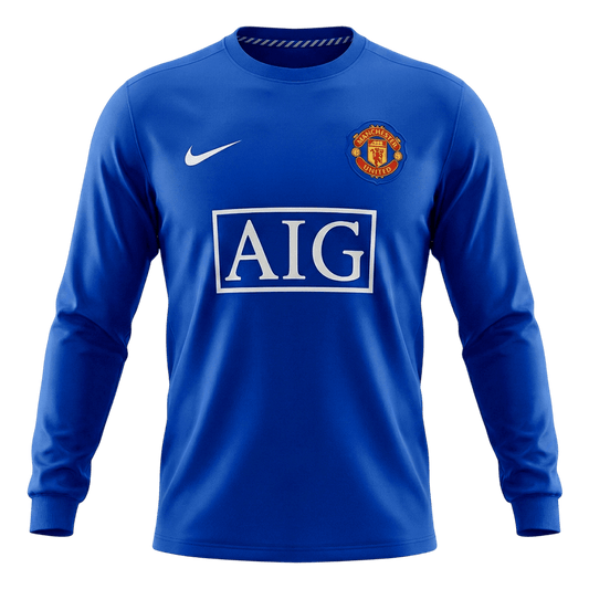 Manchester United Harmadik Retro Mez 2008/09 Kék 2025/26