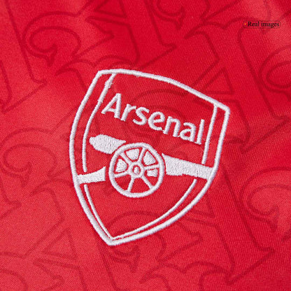 Női Arsenal Otthoni Soccer Mez 2025/26 Piros