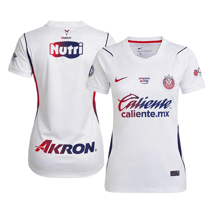 Női Chivas Idegenbeli Futball Mez 2026/27 Fehér
