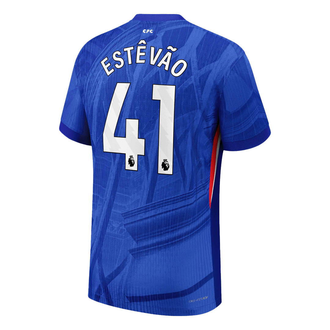 ESTÊVÃO #41 Chelsea Játékos Otthon Mez 2025/26 Kék