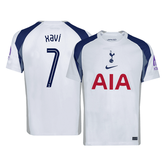 XAVI #7 Tottenham Hotspur 
Otthon 
 Futball Mez 
2025/26 
 Fehér 
 
 
- UCL