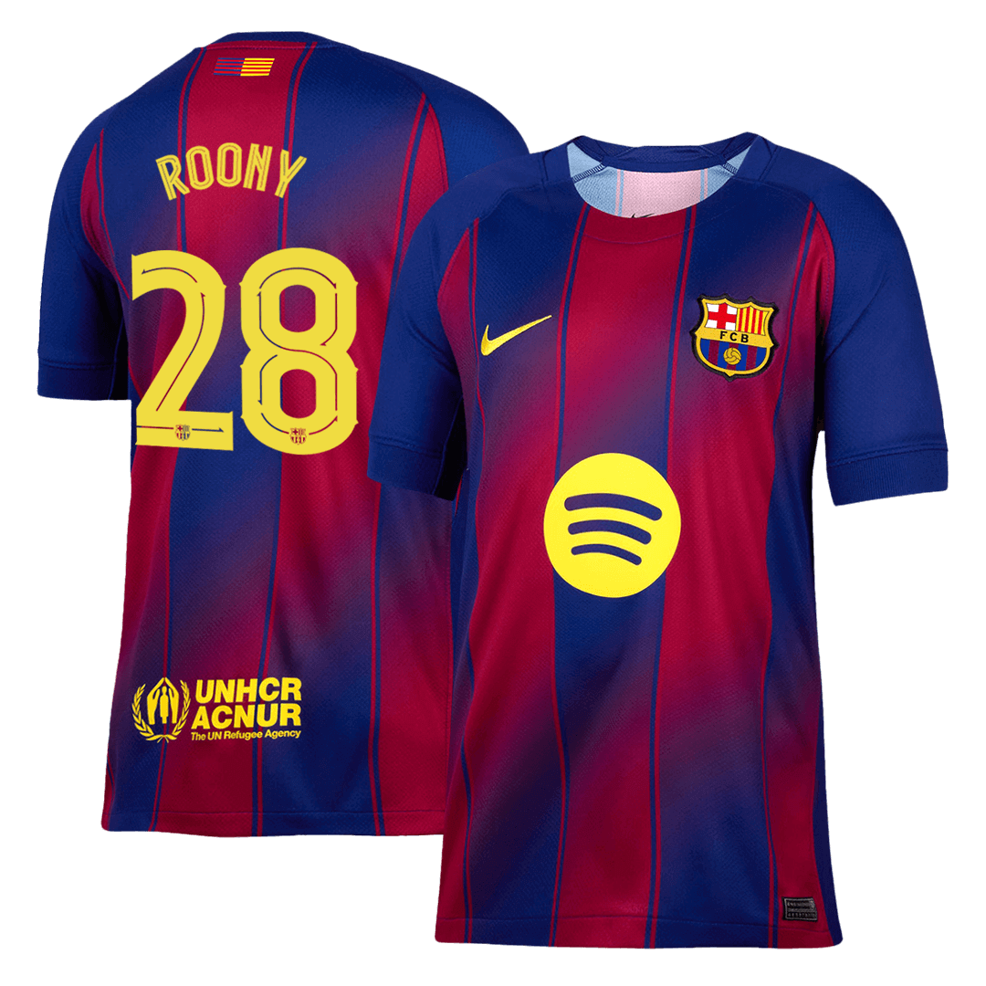ROONY #28 Barcelona
 Otthon - UCL Futball Mez 2025/26