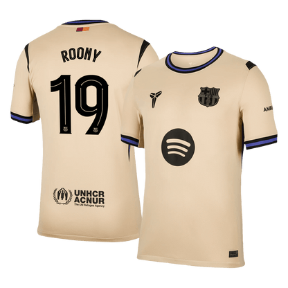ROONY #19 Barcelona Idegenbeli Mez 2025/26 Sárga