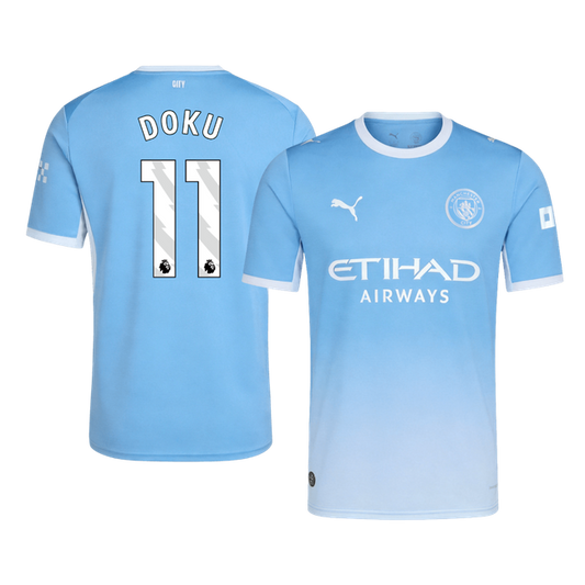 DOKU #11 Manchester City Hazai Mez 2026/27 Kék