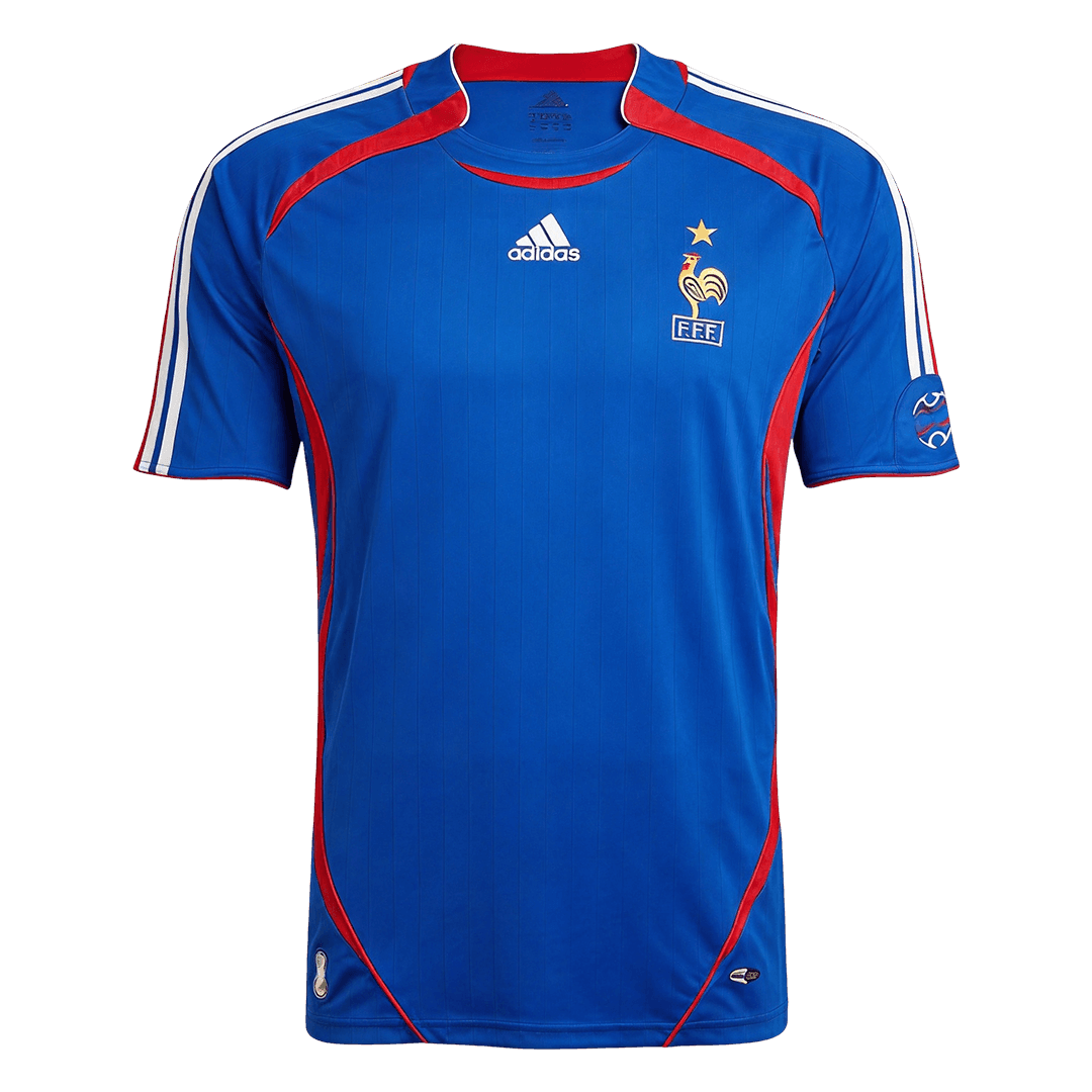 France Hazai Retro Futball Mez 2006 Kék