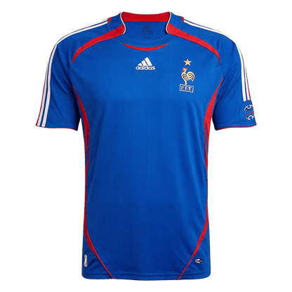 France Hazai Retro Futball Mez 2006 Kék