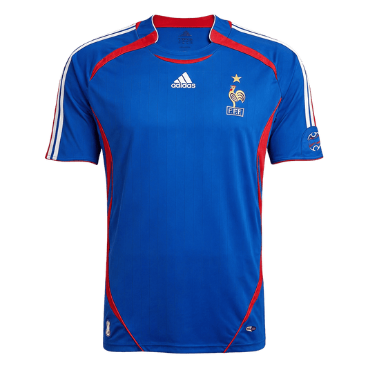 France Hazai Retro Futball Mez 2006 Kék