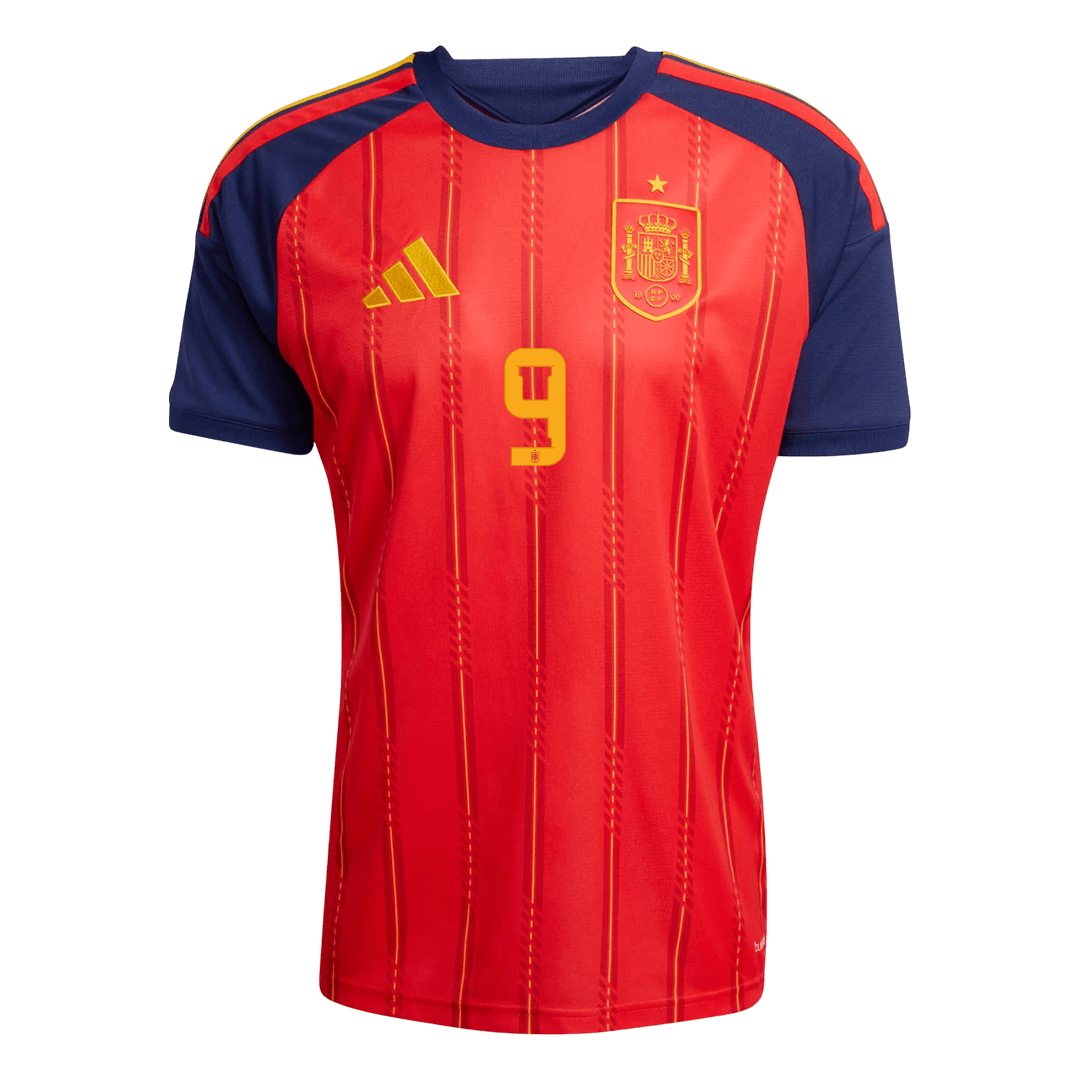 GAVI #9 Spain Hazai Futball Világbajnoki 2026 Piros