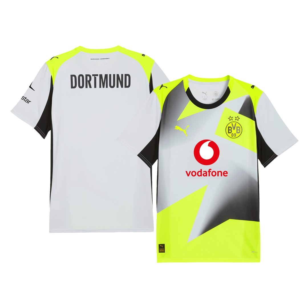 Borussia Dortmund Idegenbeli Mez Szett (Mez+Nadrág) 2025/26 Szürke