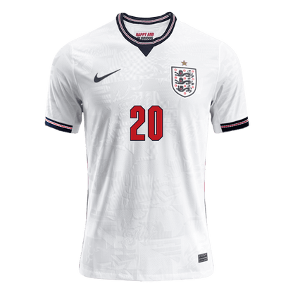 PALMER #20 England Játékos Verzió Hazai Világbajnoki Mez 2026 Fehér