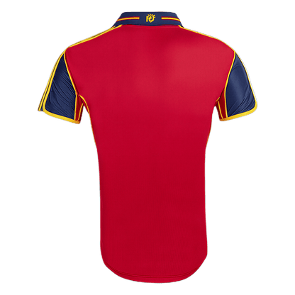 Spain Hazai Retro Futball Mez 2000 Piros