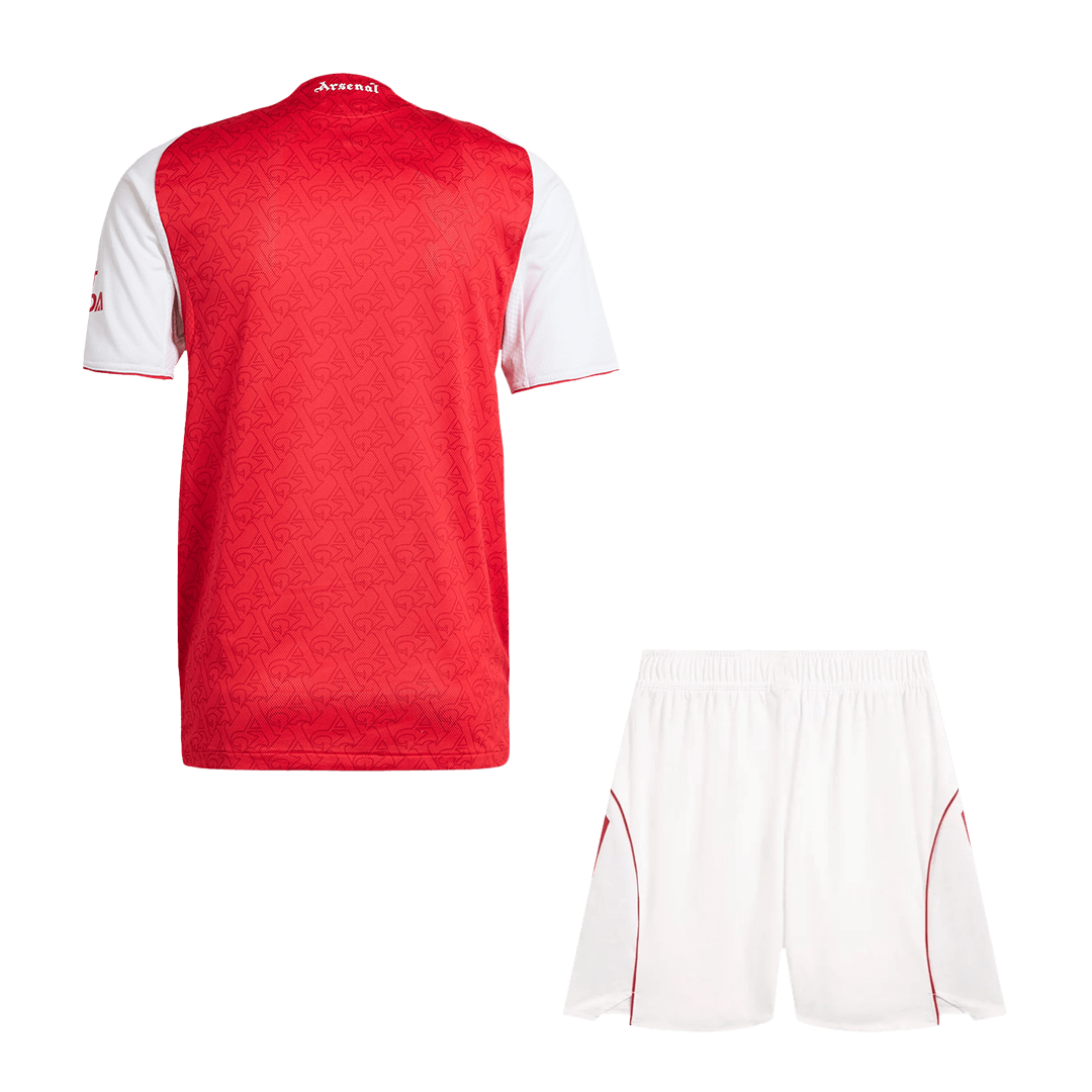 Játékos Arsenal Otthon Mez Szett (Mez + Nadrág) 2025/26-Piros