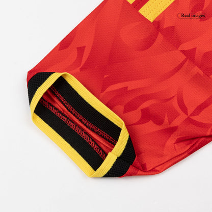 LUKAKU #9 Belgium Játékos Verzió Hazai Mez Világbajnoki 2026 Piros
