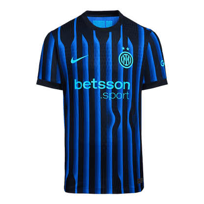 LAUTARO #10 Hiteles Inter Milan Otthon Soccer Mez 2025/26 Kék&Fekete