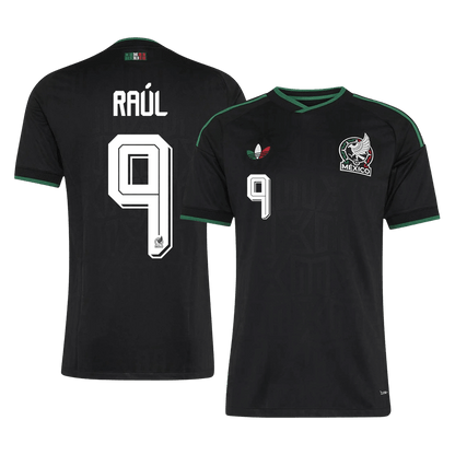 RAÚL #9 Mexico Játékos Verzió Harmadik Mez Világbajnoki 2026 Fekete