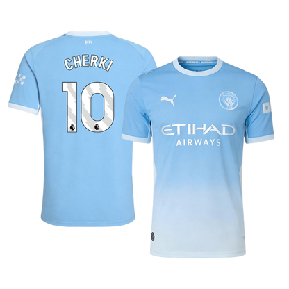CHERKI #10 Manchester City Játékos Verzió Hazai Mez 2026/27 Kék