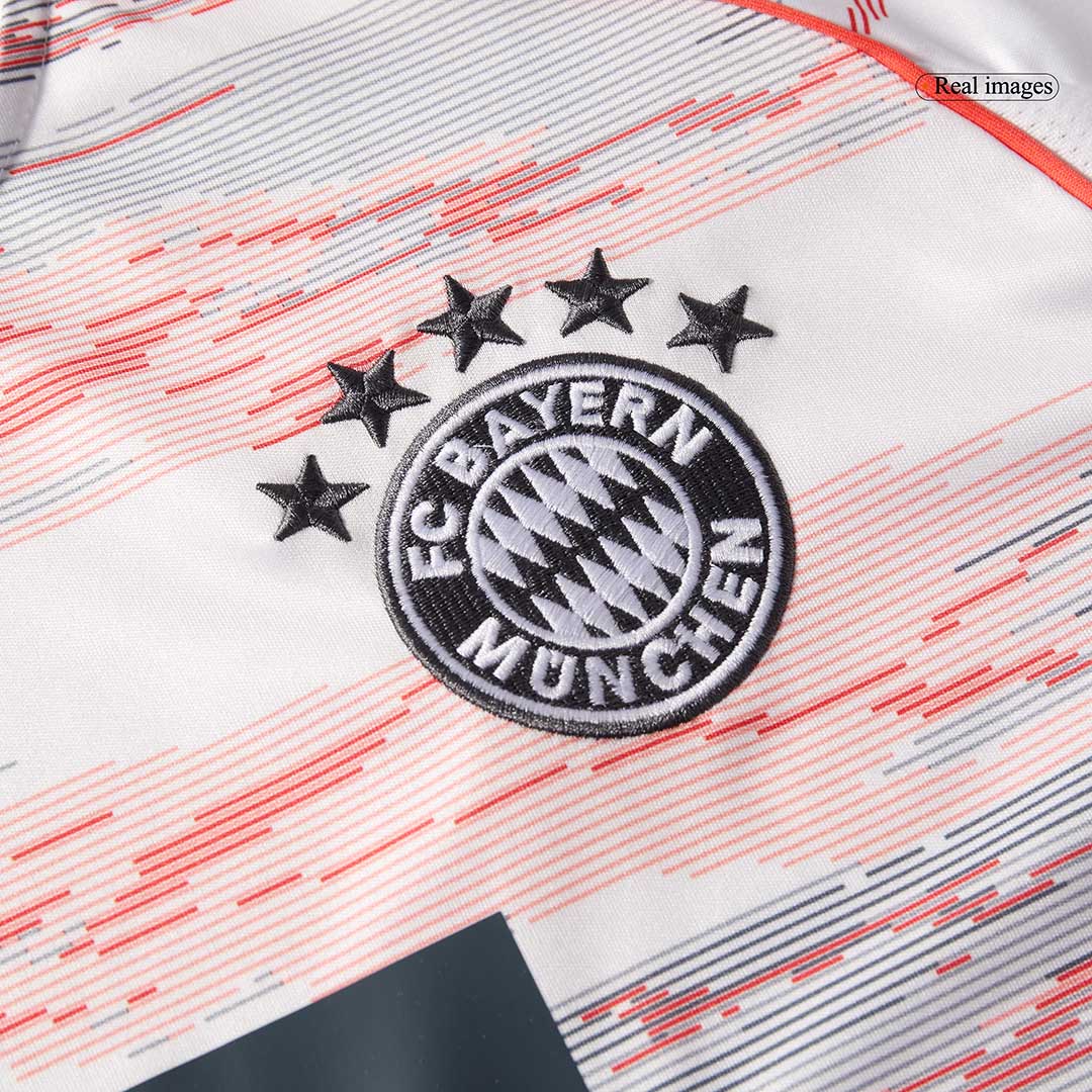 Bayern Munich Idegenbeli Soccer Mez Készlet(Mez+Rövidnadrág) 2025/26 Fehér