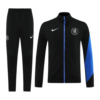 Chelsea Kabát Szett (Dzseki + Nadrág) Edzés Dzseki 2025/26 Fekete